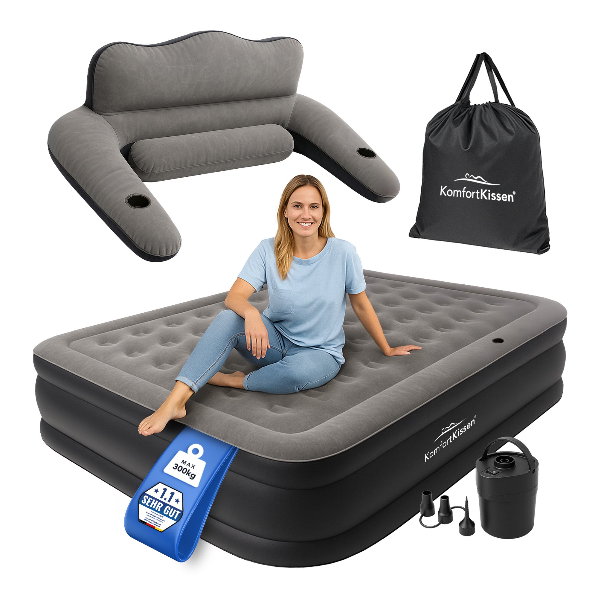 Materasso ad aria premium 3 in 1